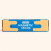 End panel of the Puzzle Magnetic Sticks box