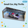 Mini Metal RC Racer — 1:64 Die-Cast Car with App & Remote Control