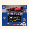 RC002_1 Mini RC Car box showing the red formula car and remote
