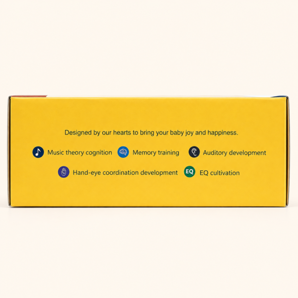 Box panel listing the learning benefits of the xylophone
