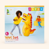 Intex 3D Bop Bag box showing children punching the inflatable dinosaur