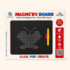Magnetiq magnetic drawing board with pen, on its retail card