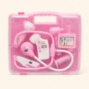 TOYBOY Beauty doctor's kit open, showing stethoscope and instruments