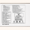 Back of the Bear Funny carton with warnings and specifications