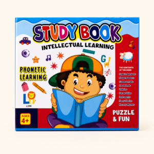 Study Book interactive phonetic learning sound book, front cover