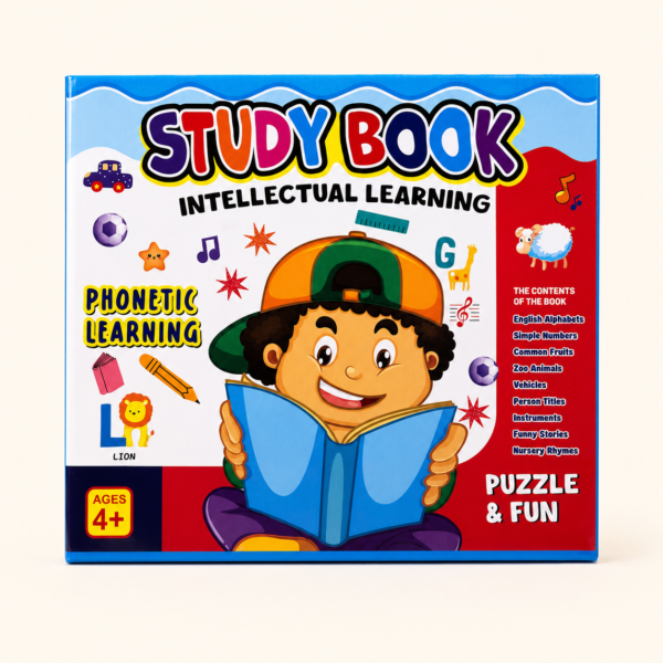 A040 1 Study Book interactive phonetic learning sound book, front cover