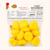 A043 2 Back of the rubber duck bath set pack showing age and safety information