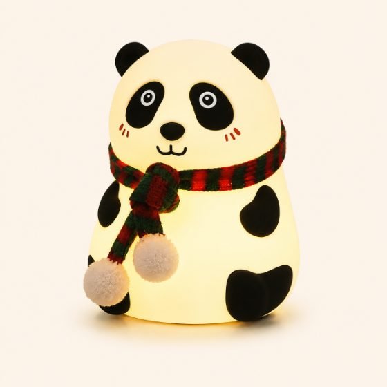 Panda silicone night light